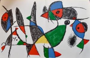 Miro II Plate XI by Joan Miro