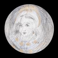 Ceramic Plate "Marguerite" by Salvador Dali