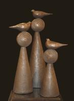 Love, Happiness, Hope (Doves) by Deb Mack