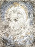 Faust "Portrait of Marguerite" by Salvador Dali