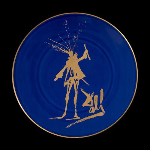 Ceramic Plate "Faust" by Salvador Dali
