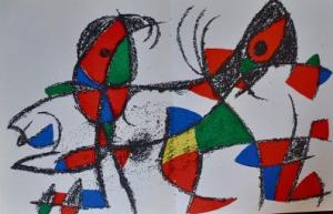 Miro II Plate X by Joan Miro