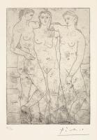Le Trois Baigneuses II by Pablo Picasso