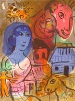 Homage to Chagall by Marc Chagall