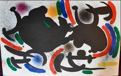 Miro I Plate VII by Joan Miro