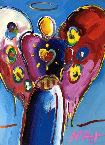 Angel with Heart #414178 by Peter Max