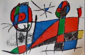 Miro II, Plate VI by Joan Miro