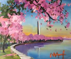 CHERRY BLOSSOM by Peter Max