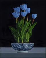 Blue Tulips by David Smith-Harrison