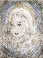 Faust "Portrait of Marguerite" by Salvador Dali