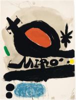 EXHIBITION L'OISEAU SOLAIRE, L'OISEAU LUNAIRE, ETINCELLES by Joan Miro