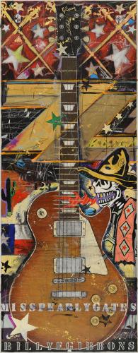 Billy Gibbons 'Pearly Gates' Les Paul by Michael Babyak