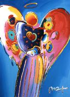 ANGEL WITH HEART by Peter Max