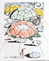 Mao Zedong "The Turtle Mountains" by Salvador Dali