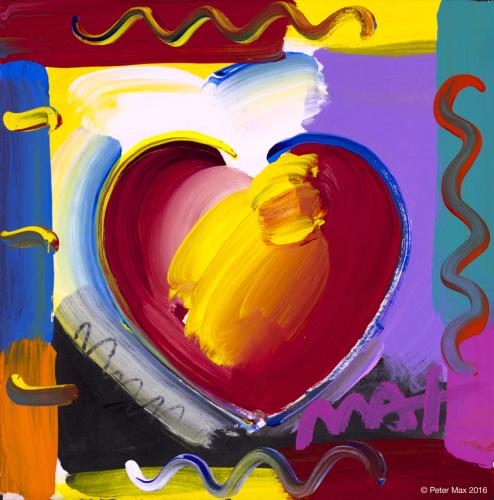 Heart Series #255636 by Peter Max