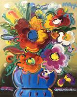 Vase of Flowers by Peter Max
