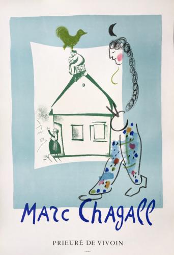 La Maison de mon Village by Marc Chagall
